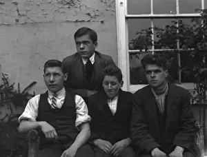Stanford Prints: Hostel Lodgers 1930S