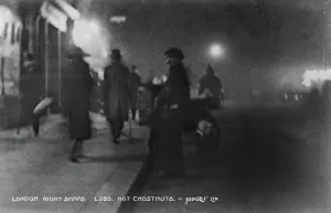 Foggy Prints: Hot Chestnuts in London