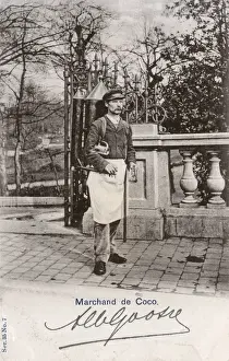 Canister Prints: Hot Chocolate vendor - Brussels, Belgium