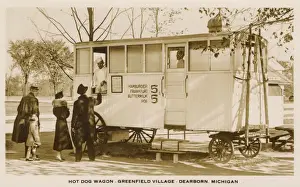 Hatch Prints: Hot Dog Wagon - Greenfield Village - Dearborn, Michigan, USA