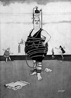 Images Dated 20th April 2012: Hot Dog by William Heath Robinson