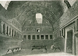 Baths Collection: Hot Room, Public Baths, Pompeii, Italy