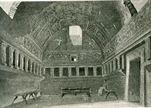 Hot Room, Public Baths, Pompeii, Italy