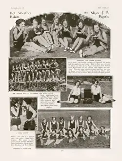 Roehampton Prints: Hot Weather Habits At Major J. B. Paget s