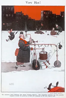 Confidence Gallery: Very Hot! by William Heath Robinson