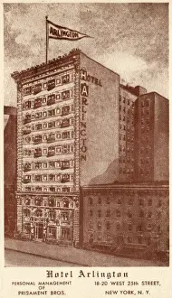 Arlington Prints: Hotel Arlington, New York