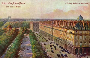 Facing Collection: Hotel Brighton - 218 Rue de Rivoli, Paris, France
