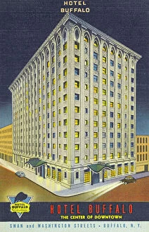 Washington Collection: Hotel Buffalo, Buffalo, NY State, USA