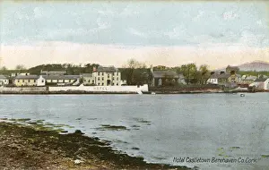 Castletown Prints: Hotel at Castletown Berehaven, Ireland