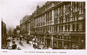 Images Dated 17th February 2016: Hotel Cecil - The Strand, London