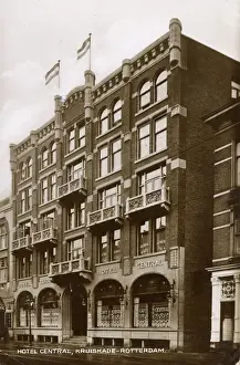 Rotterdam Prints: Hotel Central, Kruiskade, Rotterdam, Netherlands