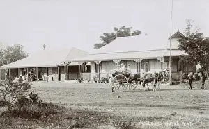 Kwazulu Prints: Hotel at Colenso, South Africa