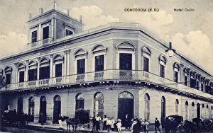 Argentina Prints: Hotel Colon, Concordia, Argentina, South America