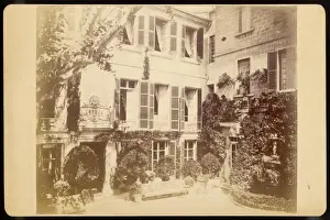 Sun Lit Prints: Hotel Courtyard