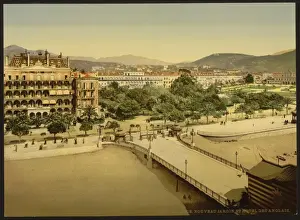 Anglais Prints: Hotel des Anglais, Nice, Riviera
