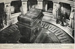 Unattributed Prints: Hotel des Invalides - Napoleon's Tomb - Paris, France