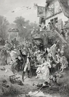 Dauphin Prints: Hotel du Dauphin Couronn au 18 Siecle