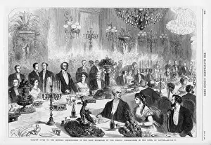Commissioners Prints: Hotel Du Louvre Banquet
