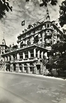 Lucerne Prints: Hotel Eden du Lac - Lucerne, Switzerland
