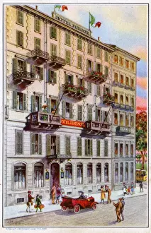 Firenze Prints: Hotel Firenze - Milan, Italy