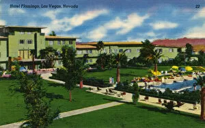Vegas Collection: Hotel Flamingo, Las Vegas, Nevada, USA