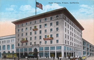 Images Dated 25th July 2017: Hotel Fresno, Broadway, Fresno, California, USA