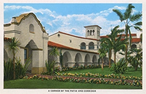 Agua Gallery: Hotel gardens, Agua Caliente, Tijuana, Mexico