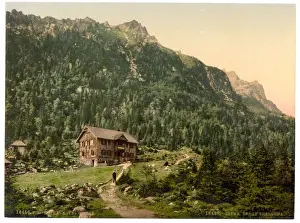 Tatra Prints: Hotel Gemse, Tatra, Austro-Hungary
