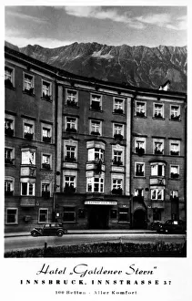 Images Dated 27th June 2011: Hotel Goldener Stern, Innsbruck, Austria