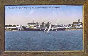 Hotel Hamilton and the Cathedral, Hamilton, Bermuda