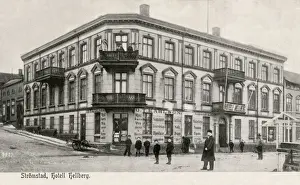 Dentils Prints: Hotel Hellberg, Stromstad, Vastra Gotaland, Sweden
