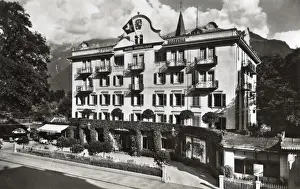 Interlaken Prints: Hotel Interlaken, Interlaken, Berne, Switzerland