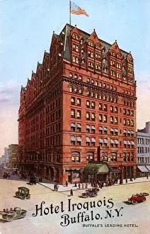 Iroquois Prints: Hotel Iroquois - Buffalo, New York, USA