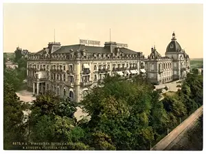 Hotel Kaiserhof and Augusta Victoria Baths, Wiesbaden, Hesse