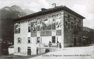 Aquila Collection: Hotel L Aquila Nera at Cortina d Ampezzo, Italy