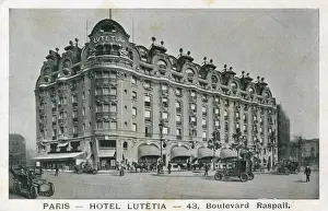 Boulevard Prints: Hotel Lutetia - Paris, France
