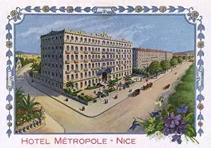 Metropole Prints: Hotel Metropole, Nice, France