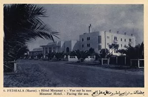 Images Dated 6th June 2017: Hotel Miramar, Fedala (Mohammedia), Morocco