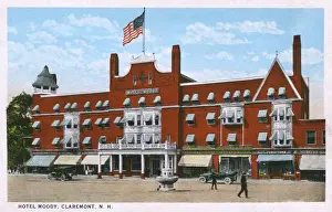 Sunshade Prints: Hotel Moody, Claremont, New Hampshire, USA
