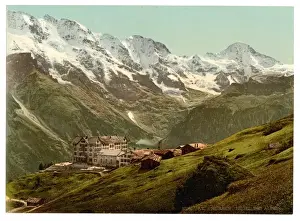 Oberland Prints: Hotel Murren, Bernese Oberland, Switzerland