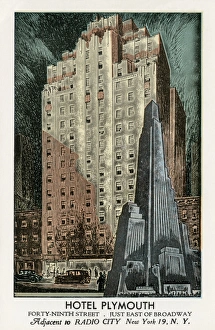 Broadway Gallery: Hotel Plymouth in New York City, USA