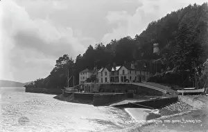 Shoreline Prints: The Hotel at Porth Meirion