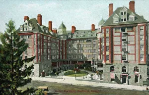 Oregon Prints: Hotel Portland, Portland, Oregon, USA
