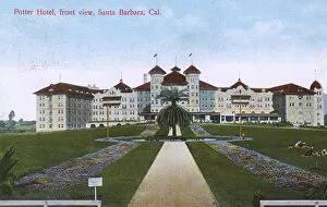 Images Dated 14th July 2017: Hotel Potter, Santa Barbara, California, USA