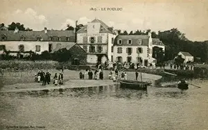 Bill for the Hotel Pouldu, Finistere, France