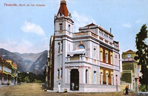 Images Dated 11th August 2015: Hotel at Santa Cruz de Tenerife, Tenerife, Spain