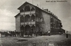 Zell Prints: Hotel on the Schmittenhohe Mountain - Switzerland