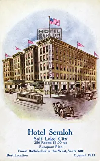 Utah Prints: Hotel Semloh - Salt Lake City, Utah - USA