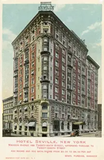 Madison Prints: Hotel Seville, New York