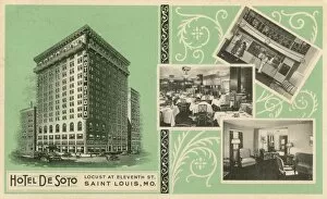 Hotel de Soto - Locust at 11th Avenue, St. Louis, Missouri